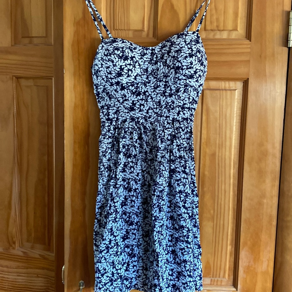 Sundress with padded bodice.